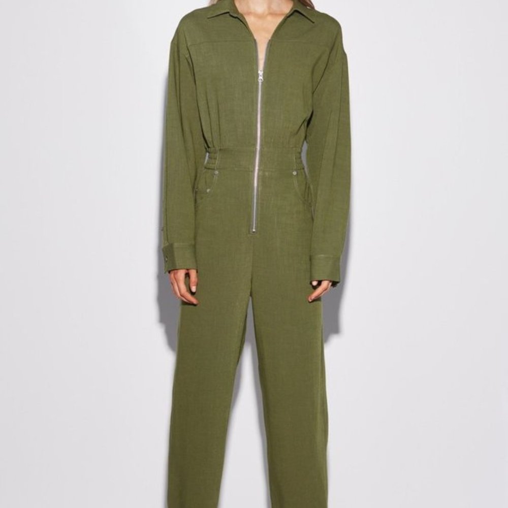 C/MEO Collective Clean Slate Jumpsuit in Moss Size 6